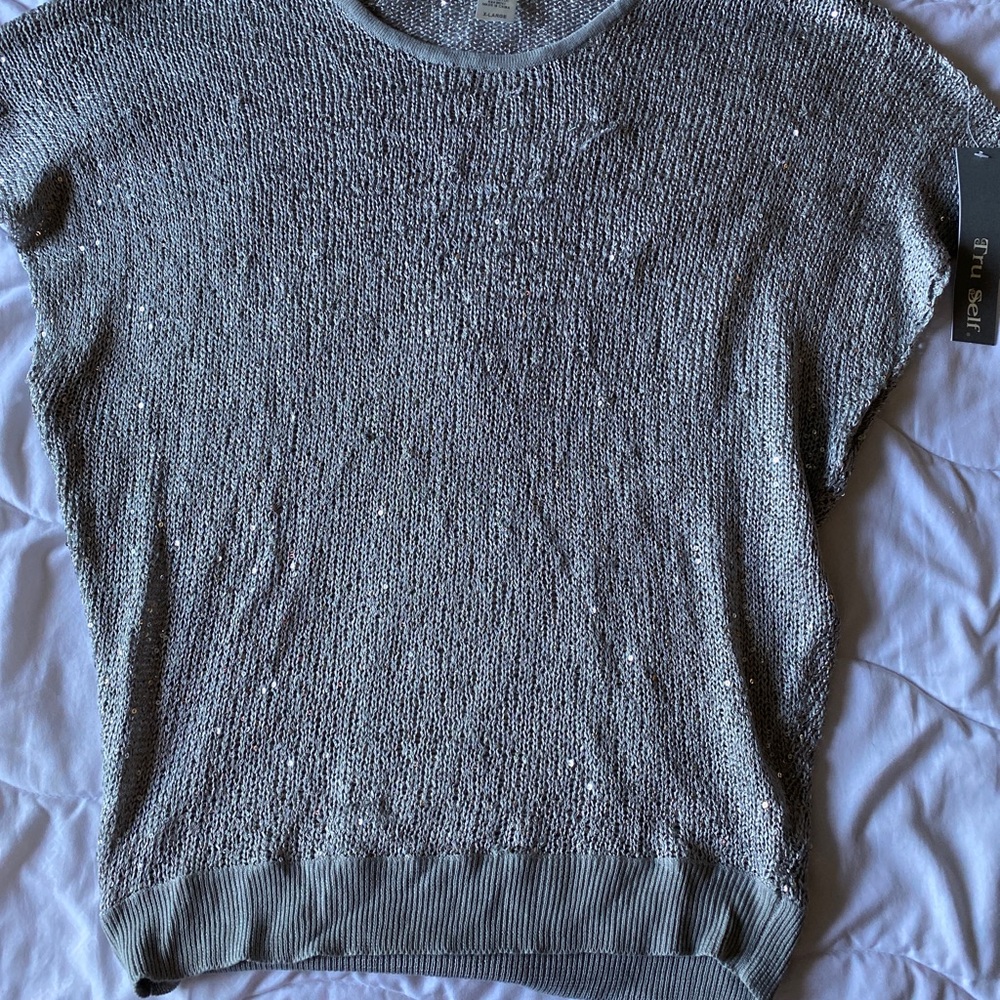 Women’s Silver Tru Self Knit Blouse